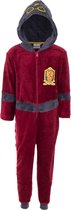 Harry Potter onesie - onesie - maat 134/140 - bordeaux rood - jumpsuit