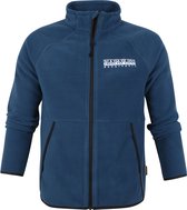 Napapijri - Tear Box Fleece Jack Blauw - M - Modern-fit