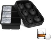 XXL IJsblokjesvorm - IJsblokjes - 6 IJsballen en 6 IJsblokken - Whiskey Set - Siliconen