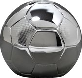 Daniel Crégut kinderspaarpot in de vorm van een voetbal - verzilverd metaal - Ø 8 cm