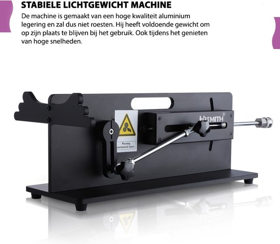 Hismith Pro 5 Premium Seksmachine Tabletop 2.0 - Smart-App