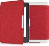 kwmobile hoes geschikt voor Amazon Kindle Paperwhite - e-reader beschermhoes van vilt - rood