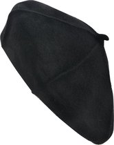 baret 28cm zwart