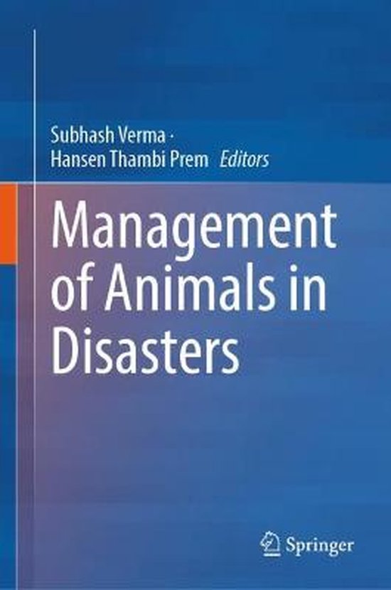 Management of Animals in Disasters - cover