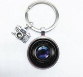 WiseGoods Luxe Camera Lens Sleutelhanger - Sleutelhangers - Miniatuur - Cadeau - Fotografie - Hobby - Sieraden - Gift - Foto