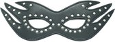 Nooitmeersaai - Luxe oogmasker met studs - zwart