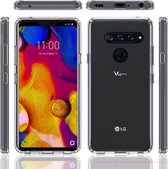 Key hybrid case for LG V40 ThinQ - transparant