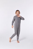 Woody Unisex onesie grijs wasbeer - maat 098/3J