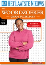 8PL-092 De Puzzelaar Het Laatste Nieuws-Woordzoeker 3* Groot Puzzelboek, editie 92