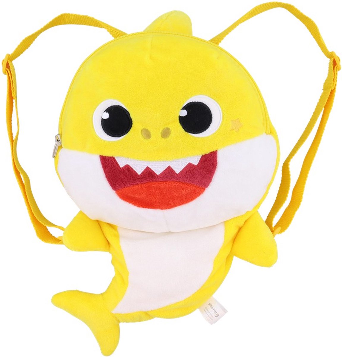 Baby Shark 3D Rugzak - schoolrugzak voor kinderen - ECO Pluche
