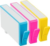 Geschikt voor HP 364 / 364XL inktcartridges - Kleuren - Geschikt voor HP Deskjet 3070A, 3520, Photosmart 5510, 5515, 5520, 6510, 6520, 7510, 7520 - Inktpatronen - inkt