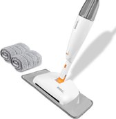 Magic Mop 3 in 1 - Dweil - Vloerwisser - Veger - Stofwisser - Spuitfunctie - Dweilstok - 3 Mop Pads