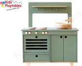 Midmini Kinderkeuken groen | Kleuterkeuken | Houten Speelgoedkeuken | Speelkeuken