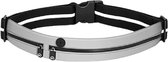 Modex Heuptasje Unisex - Kleine Heuptas Grijs - Hardlooptasje - Outdoor Sporten - Running Belt - Dames & Heren - Compact - Waterdicht