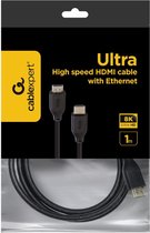 Ultra High speed HDMI kabel met Ethernet "8K series" 1 meter