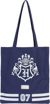 Karacter Mania Harry Potter - Blue Hogwarts / Zweinstein Shopping Bag / Stoffen tas