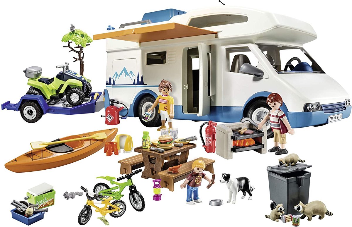 Playmobil - Camper met accessoires - Kampeeravontuur — afbeelding 4