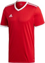 adidas Tabela 18 SS Jersey Teamshirt Heren Sportshirt - Maat XL  - Mannen - rood/wit