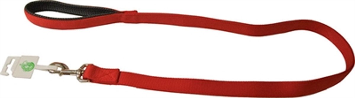 Nylon lijn dubbel softprotection rood 25mm x 130cm