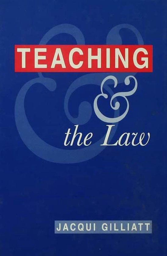 Teaching and the Law - cover