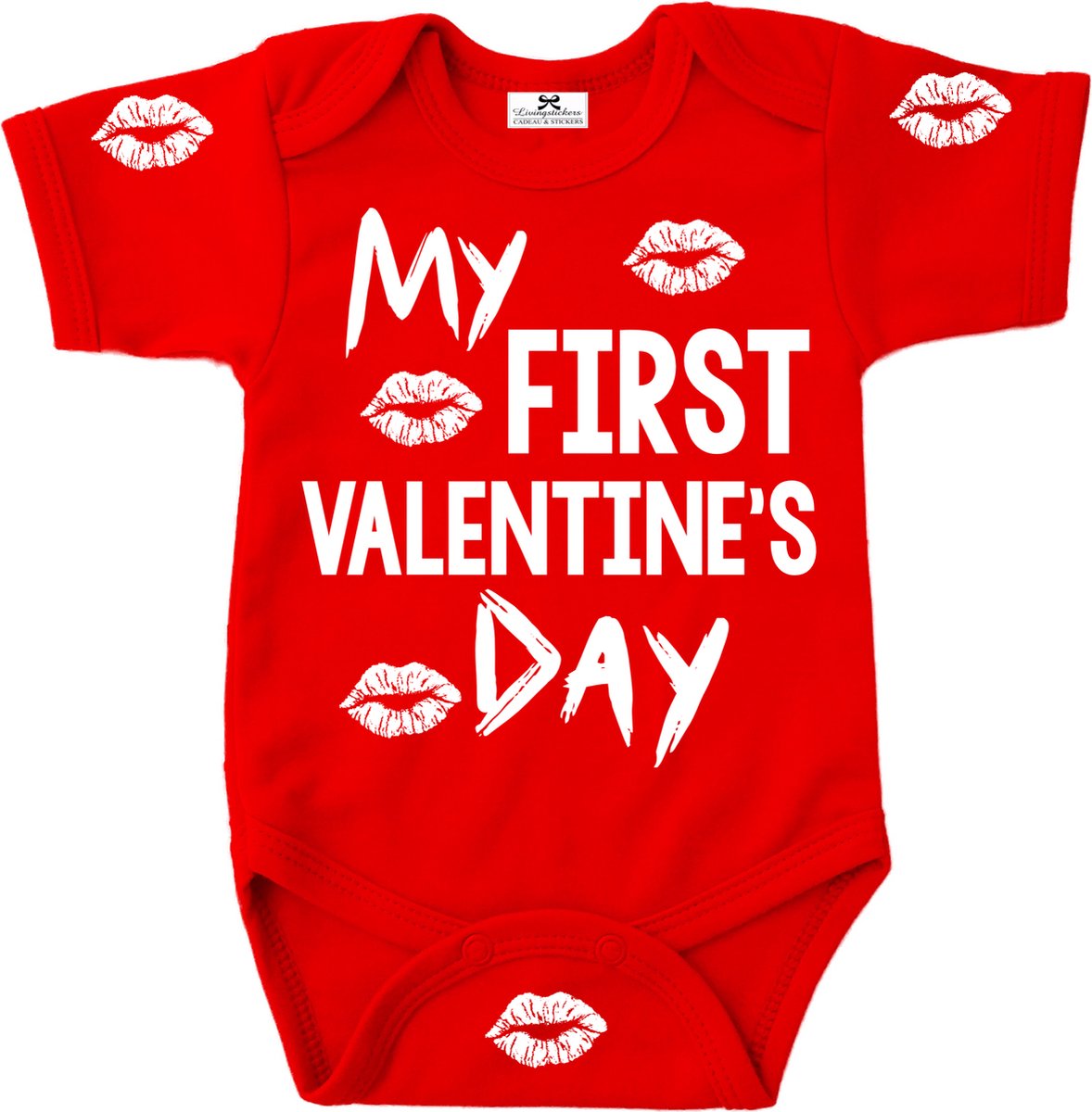 Peuter Baby Meisjes Valentijnsdag Outfits Lange Mouwen Hart Print Trui Sweatshirt T-Shirt Tops Mini Rok 2 Stuks Lente Herfst Kleding Set Rood 120 5-6 jaar