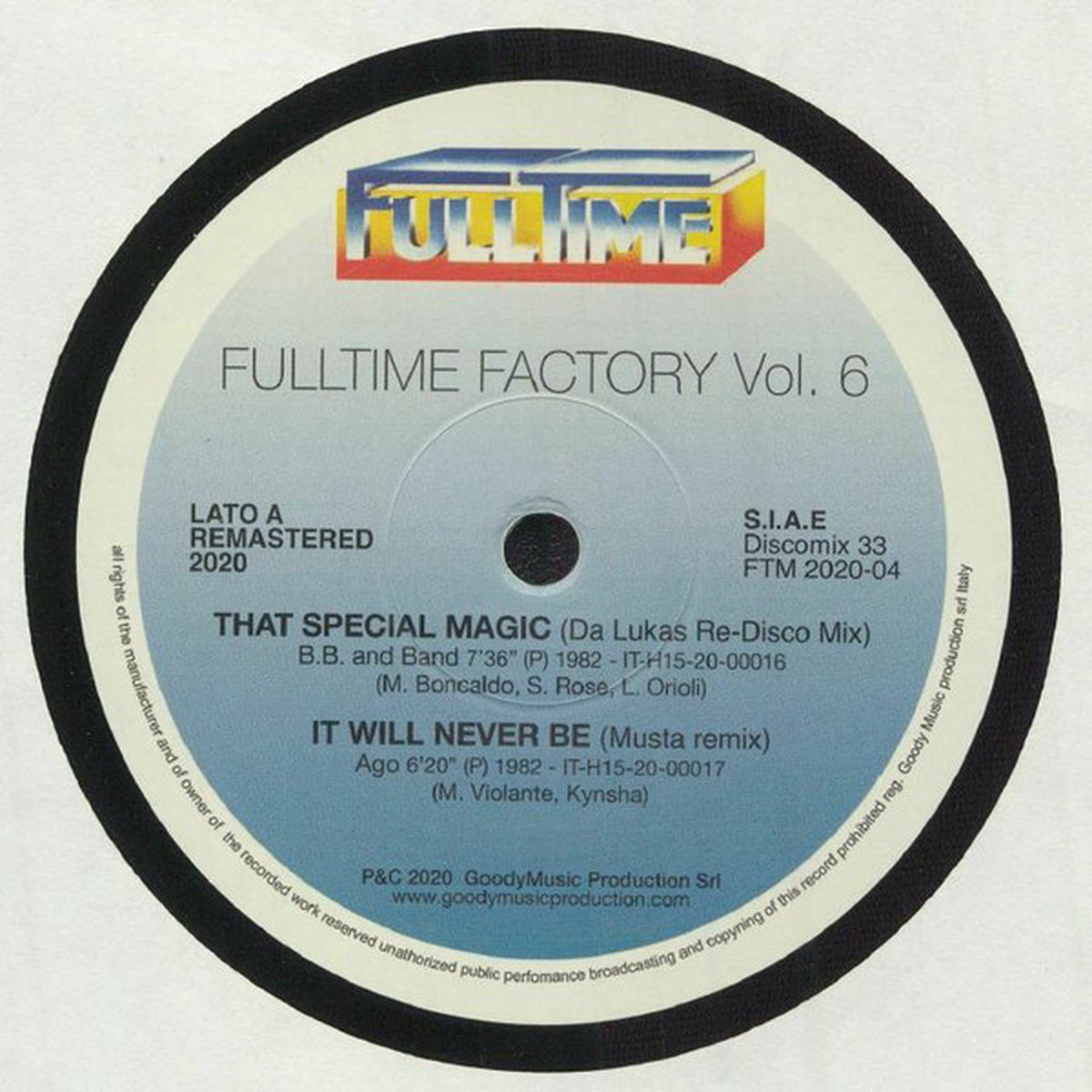 B.B. & Band, Ago , Selection, Patty Johnson – Fulltime Factory Vol. 6