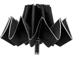No Drip Umbrella®  Stormparaplu - Opvouwbaar - Automatisch - Windproof tot 100km/u - 108 cm - Zwart