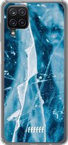 6F hoesje - geschikt voor Samsung Galaxy A12 - Transparant TPU Case - Cracked Ice #ffffff