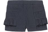 Dirkje Meisjes Short Navy Blauw