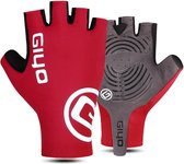 Fietshandschoenen - All Season - Rood / Grijs - Maat L