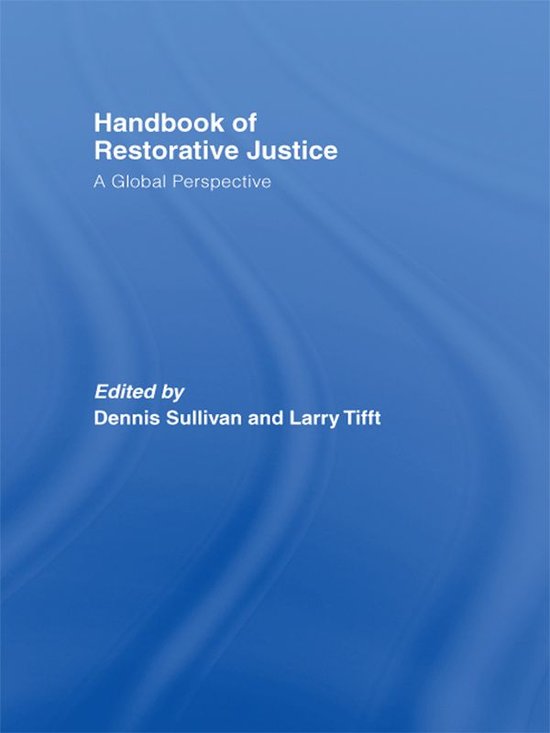 Handbook of Restorative Justice - cover