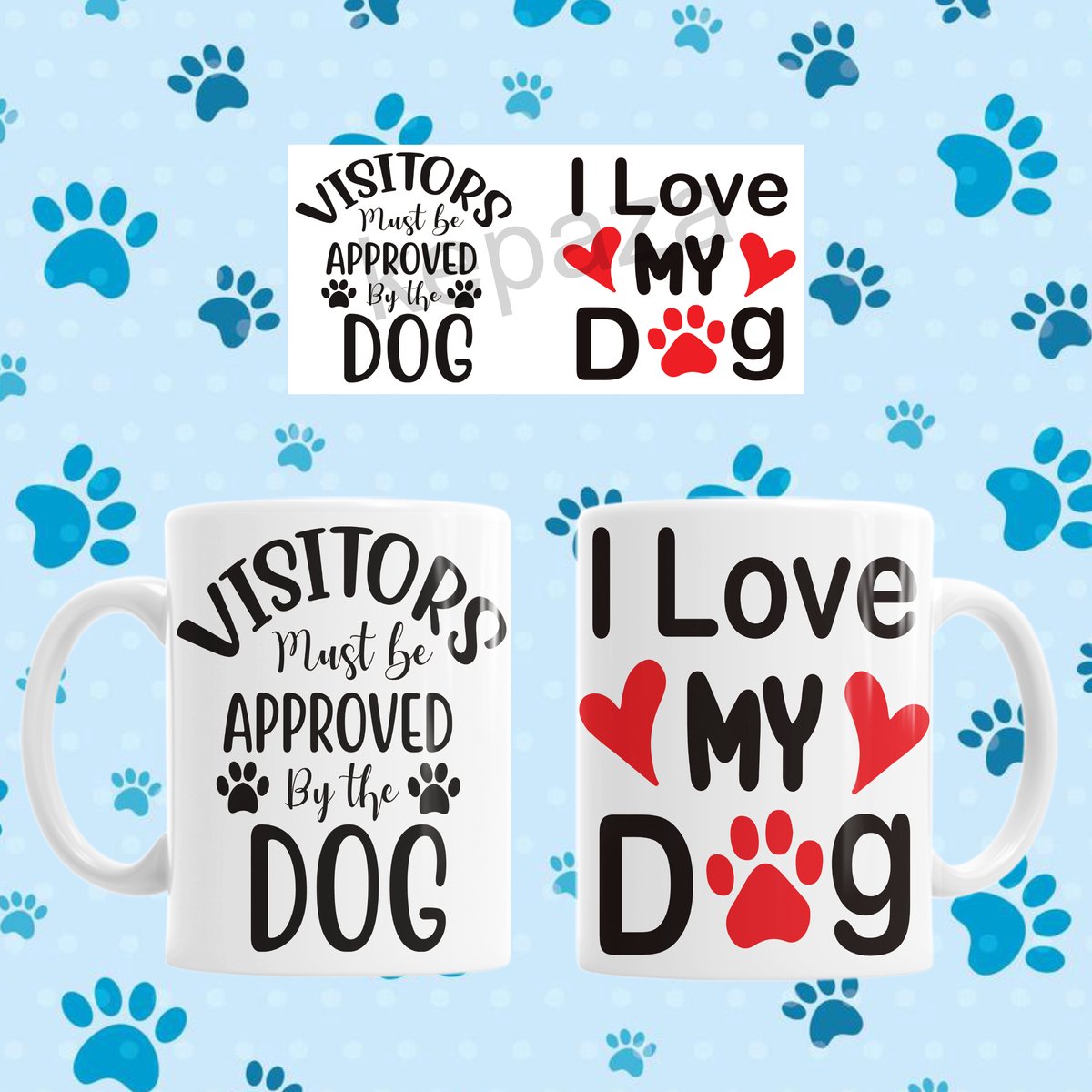 Mok Visitors must be approved by the dog (I Love my dog/s)