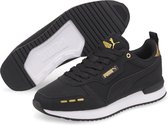 PUMA R78 Raw Metallics Dames Sneakers - Black - Maat 37.5