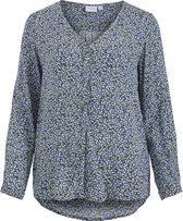 VILA VIPAYA V-NECK L/S SHIRT/SU - NOOS Dames Blouse - Maat 34