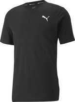 PUMA Train Logo Sportshirt Heren - Maat M