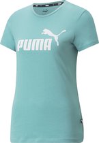 PUMA Essentials Logo Dames T-Shirt - Maat L