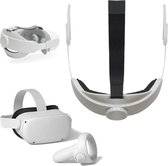 Tooxy Strap Compatibel met Oculus Quest 2 - Verstelbaar - Bril Accessoires - VR Game - Virtual Reality - Hoofdband
