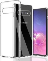 Samsung Galaxy S10 plus transparant siliconen hoes / case siliconen / doorzichtig