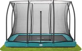 Salta Comfort Edition Ground  - inground trampoline met veiligheidsnet - 305 x 214 cm - Groen