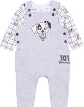 Grijze baby tuinbroek + body - 101 Dalmatiërs DISNEY / 74 cm