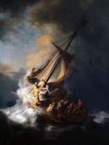 Rembrandt Van Rijn - Christ In The Storm On The Sea Of Galilee (1633)