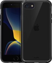 Apple iPhone 8 Hoesje - LAUT - Crystal-X Serie - Hard Kunststof Backcover - Ultra Black - Hoesje Geschikt Voor Apple iPhone 8