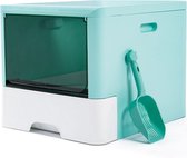 Moderne Groene Kattenbak met Schep
