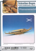 bouwplaat / modelbouw in karton: Schepen: Faraoschip, schaal 1:100
