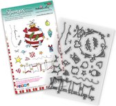 Baubles & Banners Christmas Clear Stamps (PD8081)