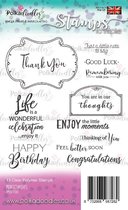 Perfect Wishes Clear Stamps (PD7700)