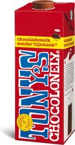 Tony's Chocolonely Chocolademelk - Chocolade Melk - Hot Chocolate - 8 x 1 Liter Chocola
