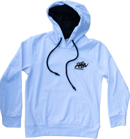 KAET - hoodie - unisex - Wit - outdoor - sportief - trui met capuchon - zacht gevoerd