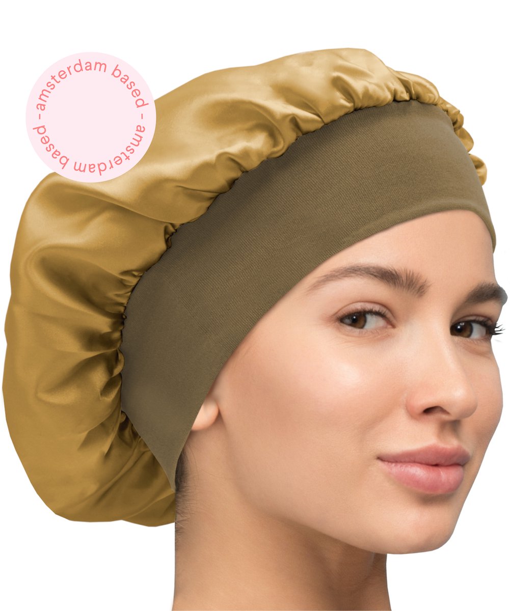 DOCH® Satijnen Slaapmuts - Curly Girl Proof