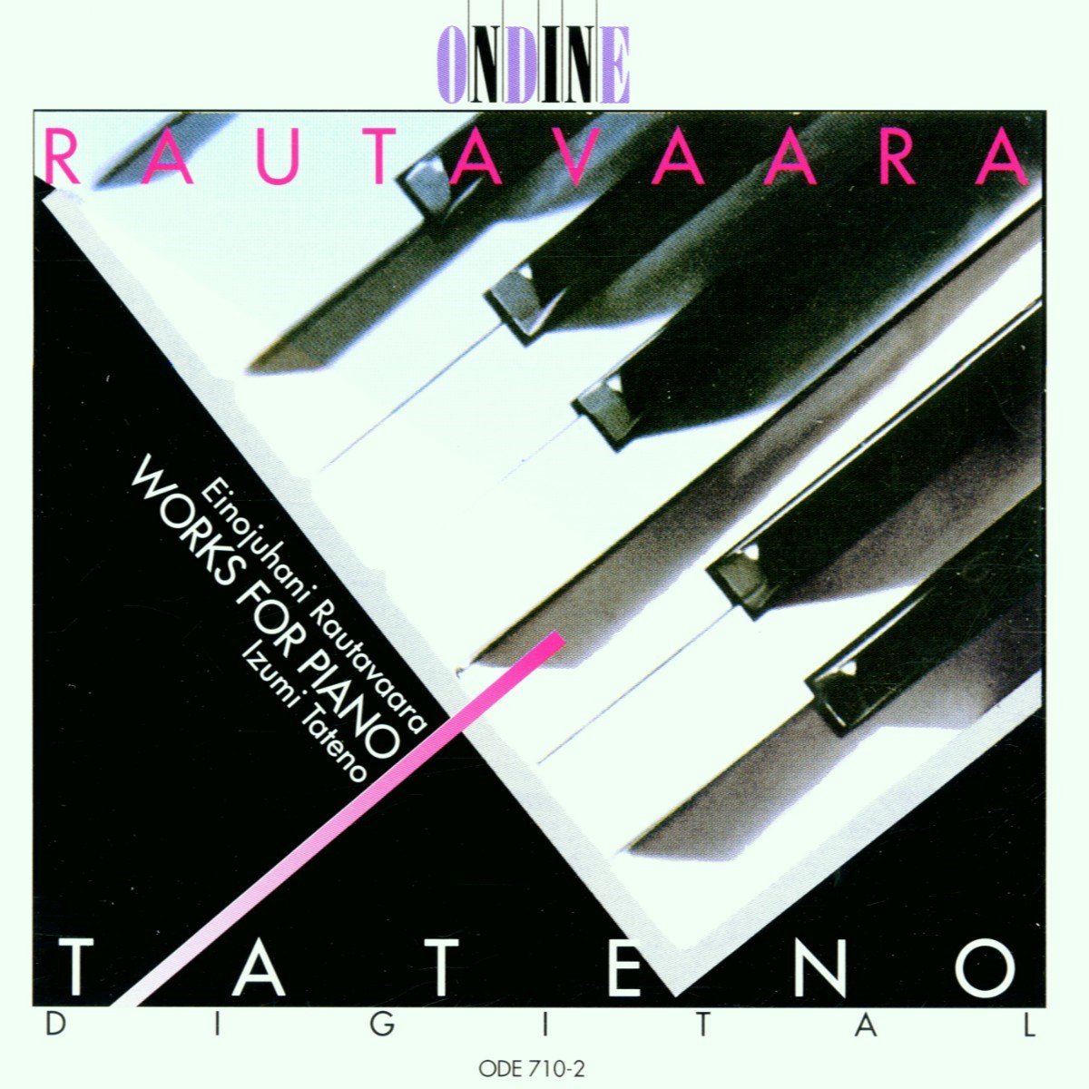Tateno Izumi - Rautavaara: Works For Piano (CD)